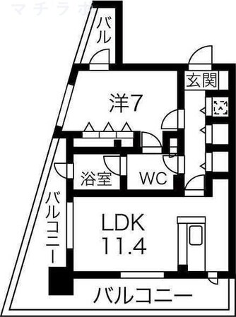 東別院駅 徒歩2分 12階の物件間取画像